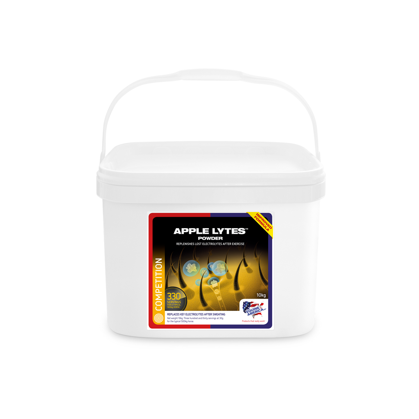 EQUINE AMERICA - APPLELYTES ELECTROLYTE POWDER (2.5KG)