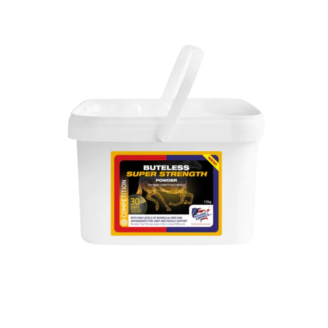 EQUINE AMERICA - BUTELESS SUPER STRENGTH POWDER 1.5KG